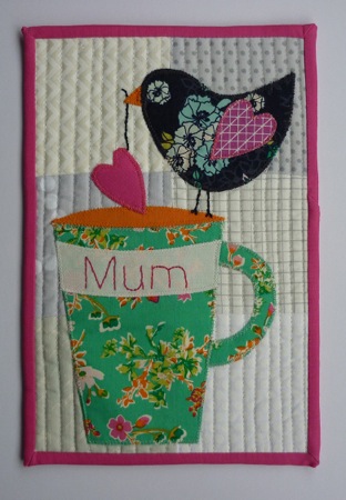Mothers Day Mug Rug