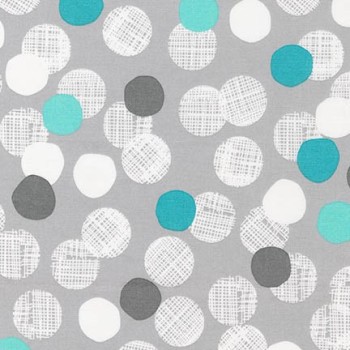 Light & Shade - Crosshatch Circle - Lagoon