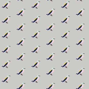 Idle Wild Knits - Birds Multi