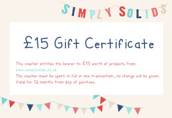 £15 Simply Solids Gift Voucher
