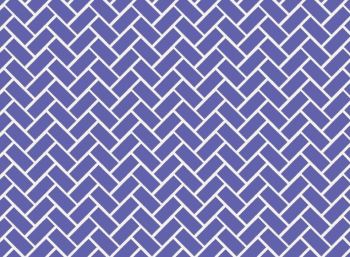 Herringbone - Blue - Marrakech