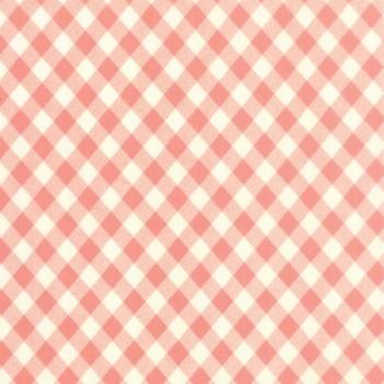 Vintage Picnic - Coral Check