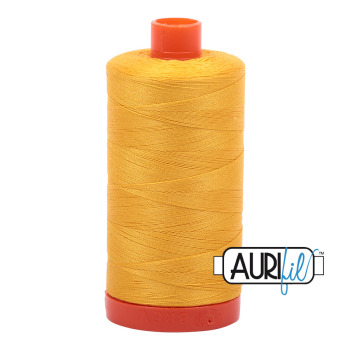Aurifil Mako 50wt #2135 Yellow