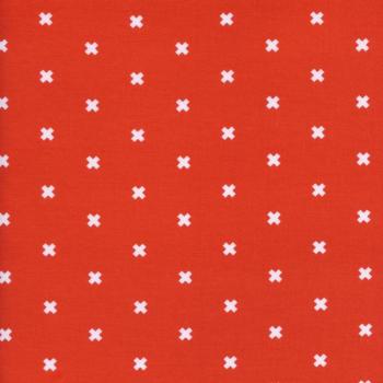 Cotton & Steel XOXO in Clementine