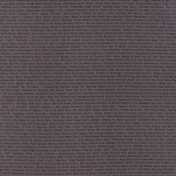 Mama Said Sew Revisited - Store Names Black on Concrete