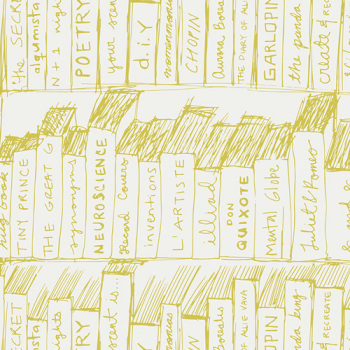 Pastel Thrift Bibliomania in Candlelight