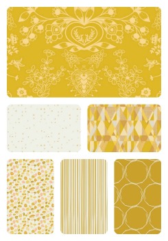 Essentials 2 Gold Fat Quarter Bundle