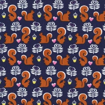 Fox Woods - Squirrels Navy