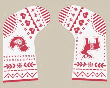 ***SALE***When I Met Santa's Reindeer Stocking