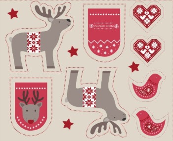 ***SALE***When I Met Santa's Reindeer Cut Me Out Reindeer