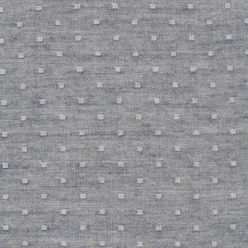Double Gauze Chambray Dobby - Charcoal