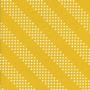 Cotton & Steel Dottie in Dijon Mustard