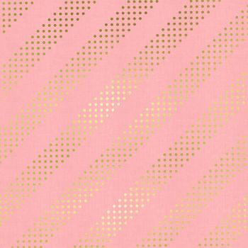 Cotton & Steel Dottie in Cotton Candy with Gold